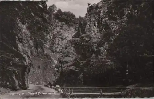 Höllental (Schwarzwald) - Hirschsprung - ca. 1960