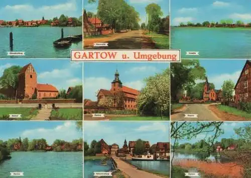 Gartow, Elbe - mit Umgebung