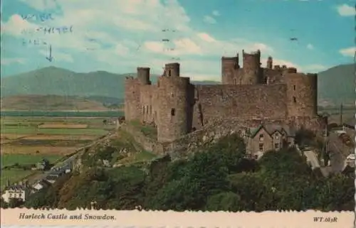 Großbritannien - Großbritannien - Snowdon - and Harlech Castle - 1983