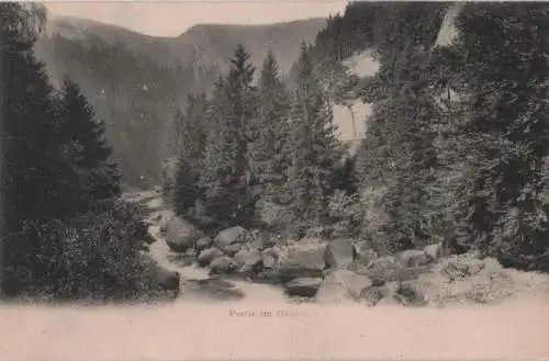 Okertal - Partie im Okerthal - ca. 1915