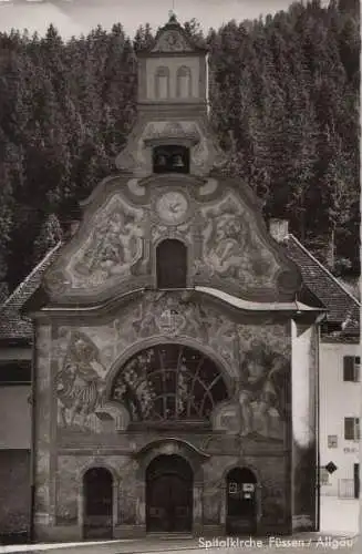 Füssen - Spitalkirche - ca. 1955