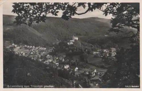 Schwarzburg vom Trippstein - 1950