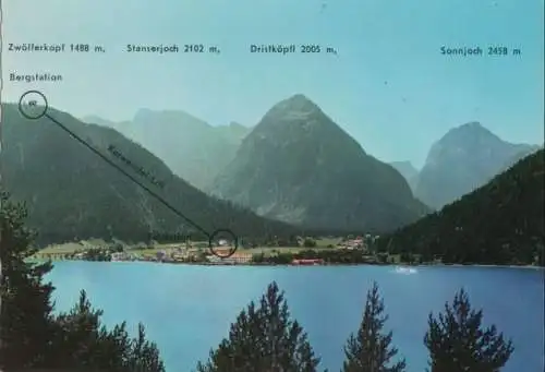 Österreich - Österreich - Achensee - mit Pertisau und Karwendelgebirge - ca. 1980