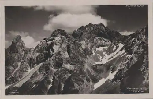 Allgäuer Alpen - u.a. Trettachspitze, Waltenbergerhaus - ca. 1950