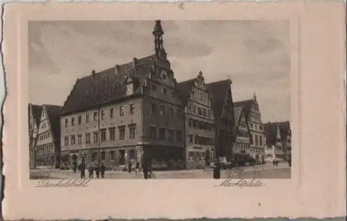 Dinkelsbühl - Marktplatz - ca. 1950