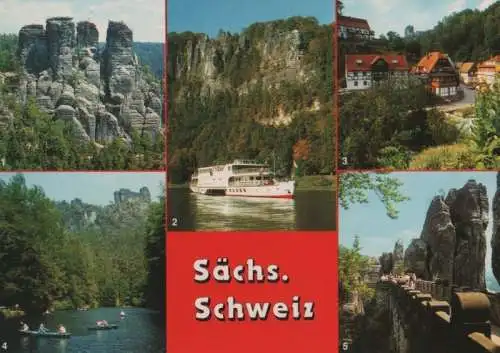 Sächsische Schweiz - u.a. Gansfelsen - ca. 1990