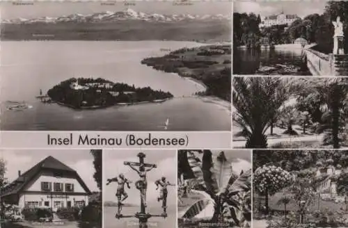 Mainau - 7 Teilbilder - 1958