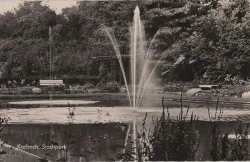 Korbach - Stadtpark - ca. 1960