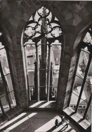 Freiburg - Münster, Blick in Turmhalle - ca. 1965