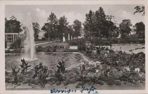 Erfurt - Gartenschau - 1953