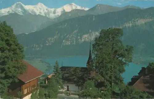 Schweiz - Beatenberg - Schweiz - Kirche mit Eiger