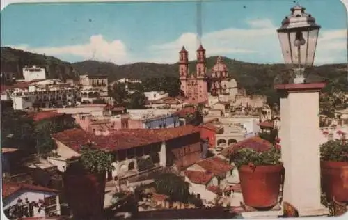 Mexiko - Mexiko - Taxco - Panoramica desde el Hotel Victoria - 1964