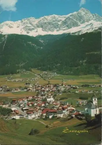 Schweiz - Schweiz - Savognin - mit Piz Mitgel - 1977