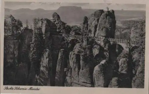 Sächsische Schweiz - Bastei - ca. 1955