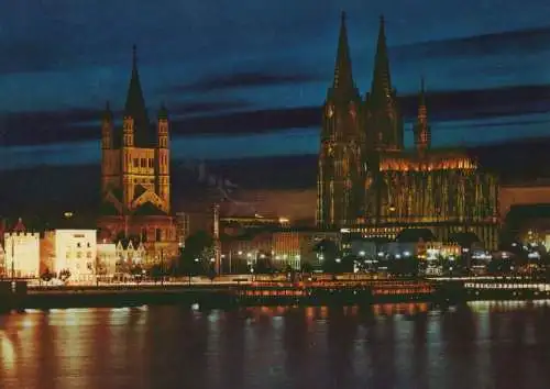 Köln - Dom und Gr.-St.-Martin-Kirche