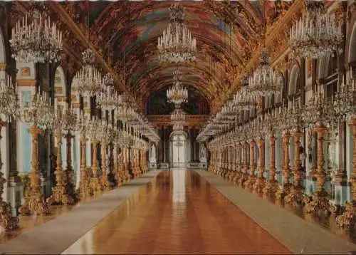 Herrenchiemsee - Schloß, Große Spiegelgalerie - 1969