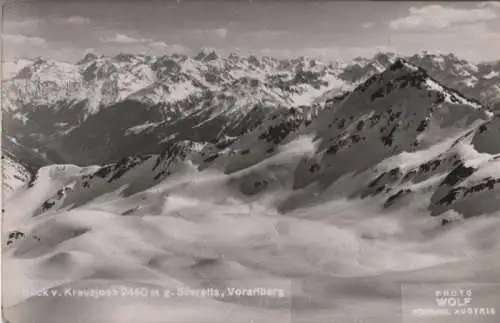 Österreich - Österreich - Silvretta - Blick vom Kreuzjoch - ca. 1955