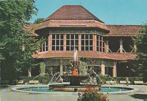 Bad Reichenhall - Gradierwerk mit Brunnen - 1988