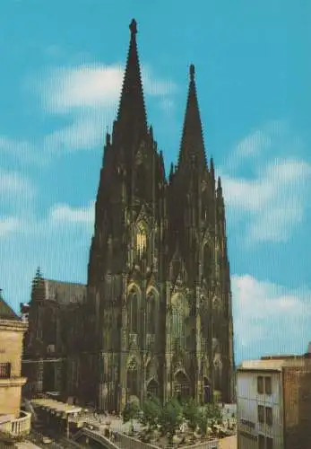 Köln - Dom Westseite - ca. 1975