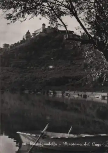 Italien - Italien - Castelgandolfo - Panorama dal Lago - ca. 1965