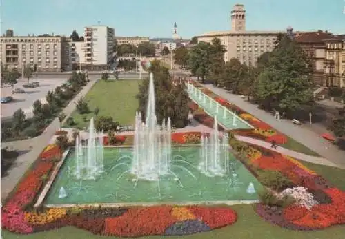 Karlsruhe - Wasserspiele - ca. 1965