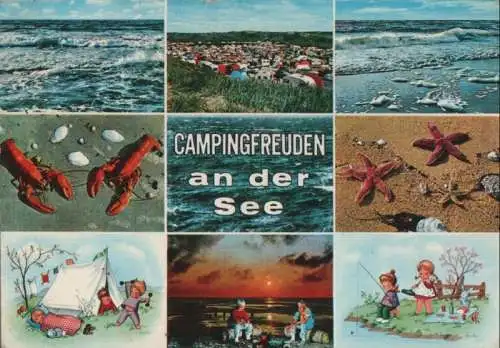 Campingfreuden an der See - mit 9 Bildern - 1979