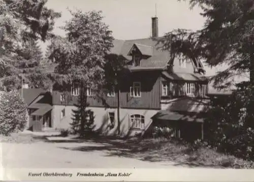 Altenberg-Oberbärenburg - Fremdenheim Haus Kobär