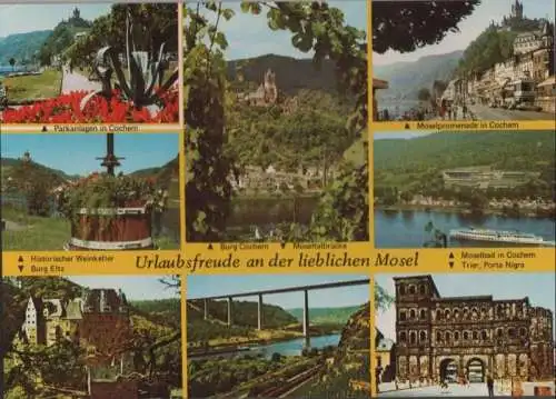 Mosel - u.a. Porta Nigra in Trier - ca. 1980