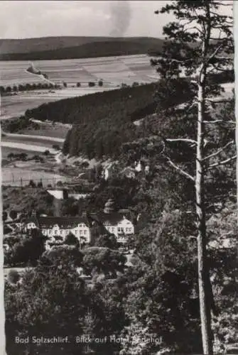 Bad Salzschlirf - Blick auf Hotel Badehof - 1958