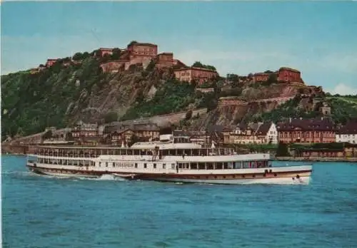 Koblenz, Ehrenbreitstein - Festung - 1974