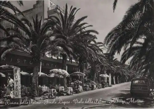 Italien - Italien - Finale Ligure - Viale delle Palme - Albergo Moroni - ca. 1960