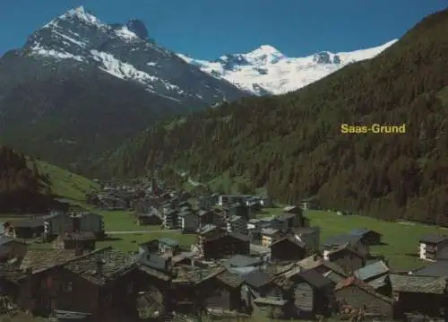 Schweiz - Schweiz - Saas-Grund - mit Mittaghorn - 1999