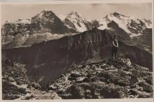 Schweiz - Schweiz - Schynige Platte - Männlichen und Hochalpen - 1932