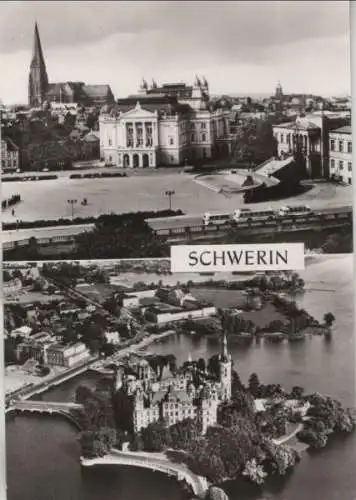 Schwerin - u.a. Schloß - 1977