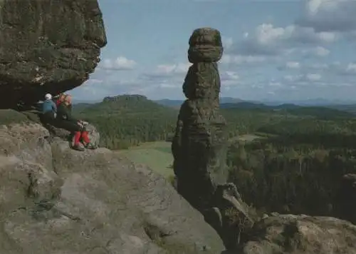 Elbsandsteingebirge - Barbarine - ca. 1985