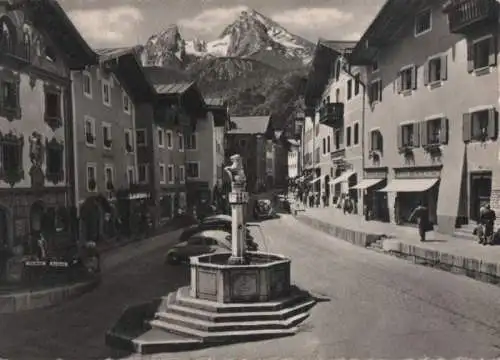 Berchtesgaden - Marktplatz - ca. 1955