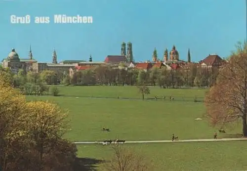 München - Stadtsilhouette - ca. 1985