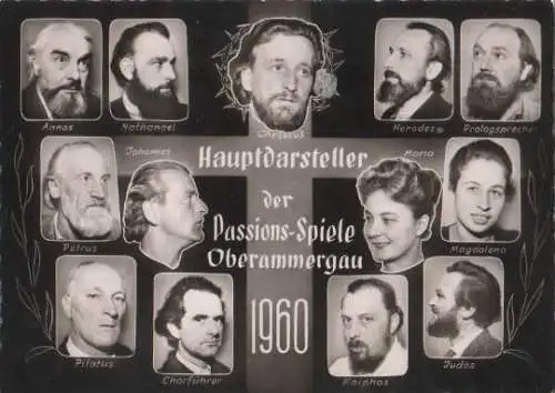 Oberammergau - Hauptdarsteller - ca. 1965