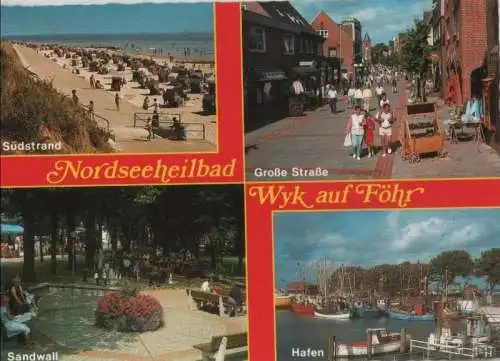 Wyk auf Föhr - u.a. Südstrand - 1995