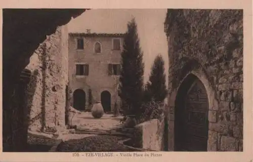 Frankreich - Frankreich - Eze - Village, Vieille Place du Planet - ca. 1935