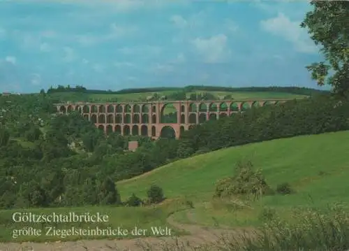 Göltzsch - Göltzschtalbrücke - ca. 1980