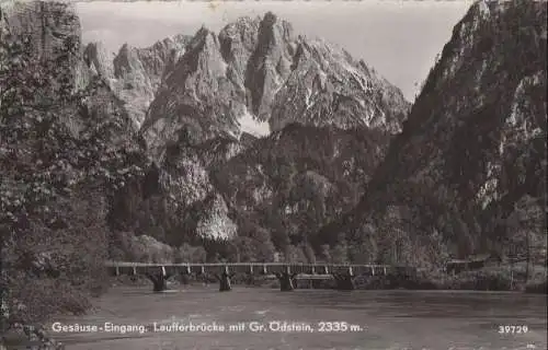 Österreich - Österreich - Gesäuse - Eingang, Laufferbrücke - 1962