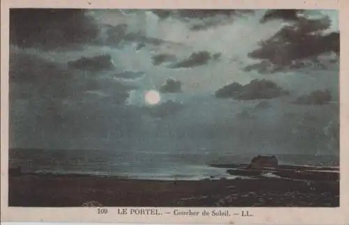 Frankreich - Frankreich - Le Portel - Coucher de Soleil - ca. 1920