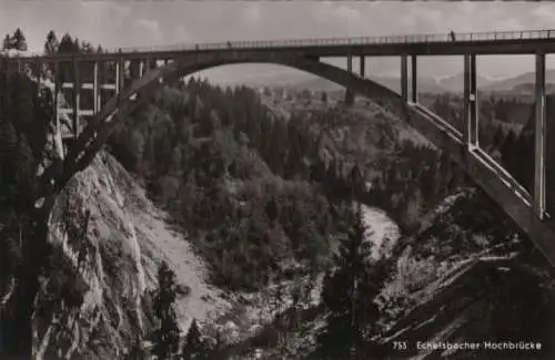 Echelsbacher Hochbrücke - ca. 1955