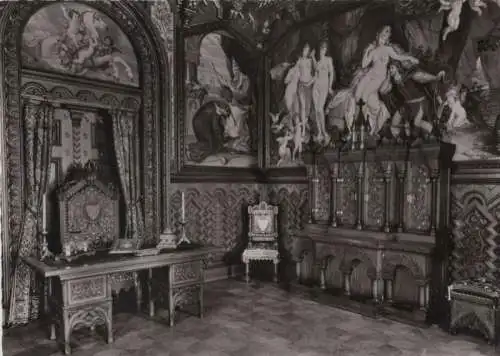 Schwangau Neuschwanstein - Arbeitszimmer Tannhäuser - ca. 1960