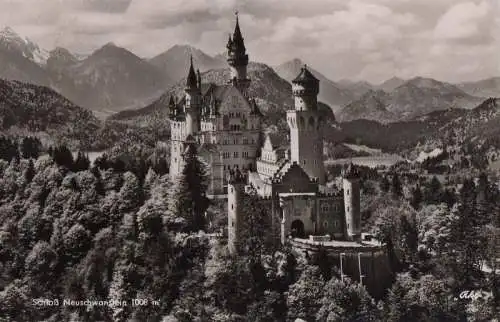 Schwangau Neuschwanstein - 1955