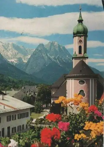 Garmisch - gegen Zugspitzgruppe - 1979