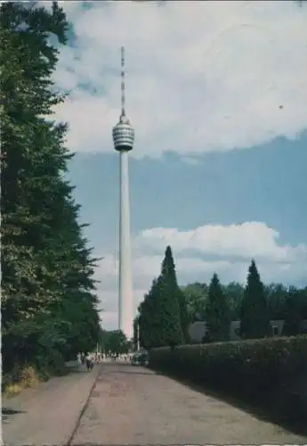 Stuttgart - Fernsehturm - 1964