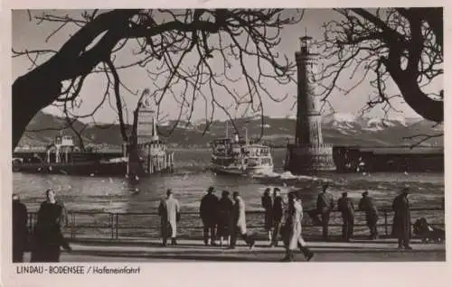 Lindau - Hafeneinfahrt - 1952