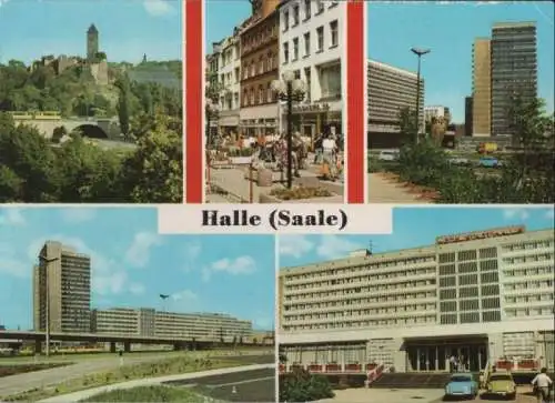 Halle - u.a. Thälmannplatz - 1980